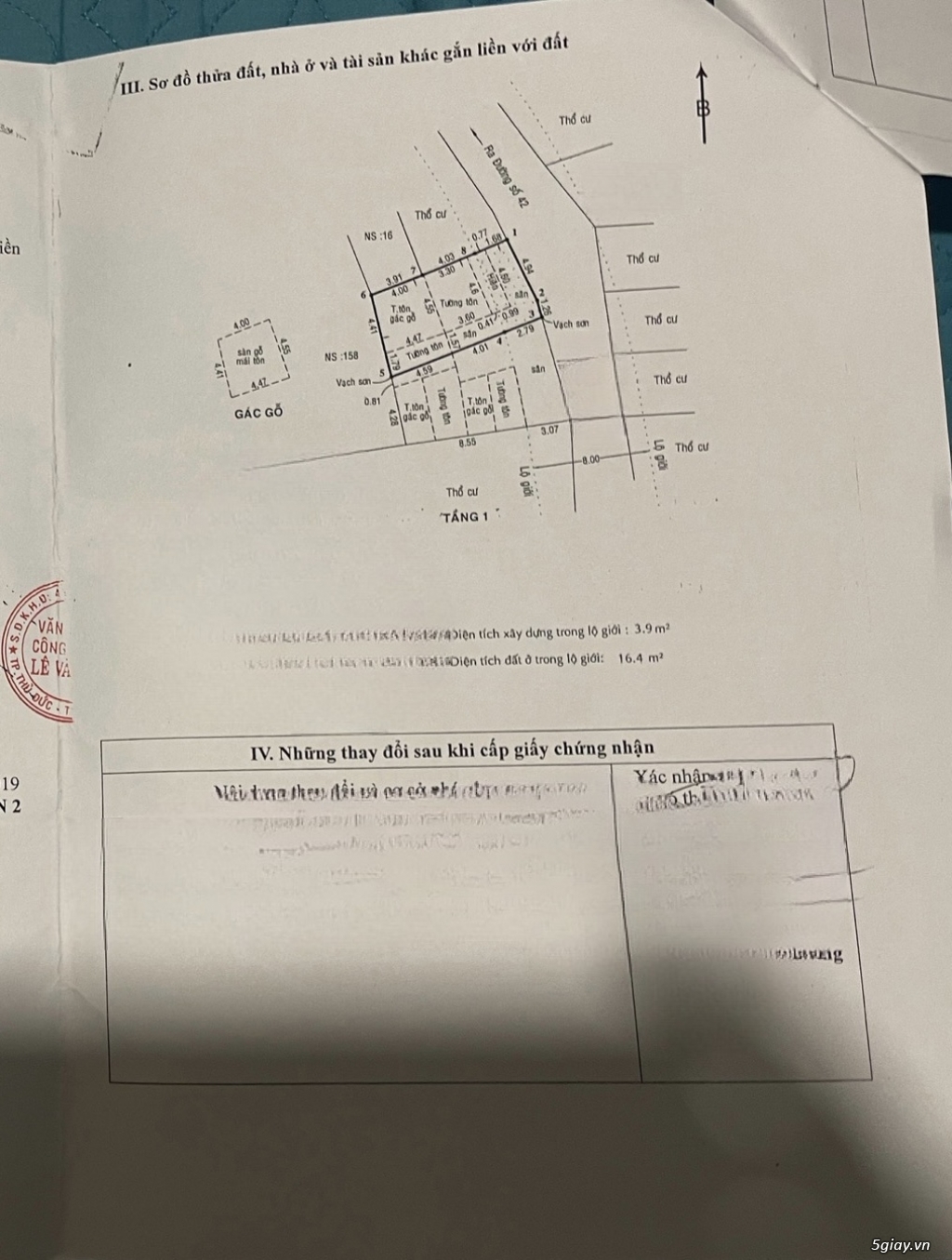 Bán gấp nhà Đường số 42, P.Bình Trưng Đông, Q2 - TP. Thủ Đức - 1
