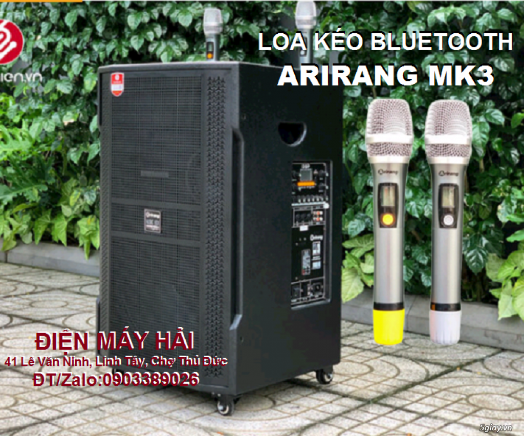Loa kéo Arirang MK3 thiết kế công suất lớn chơi được ngoài trời - 3