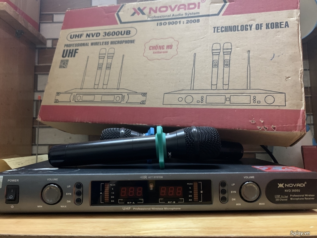 Bán bộ mic Novadi 3600u - 3