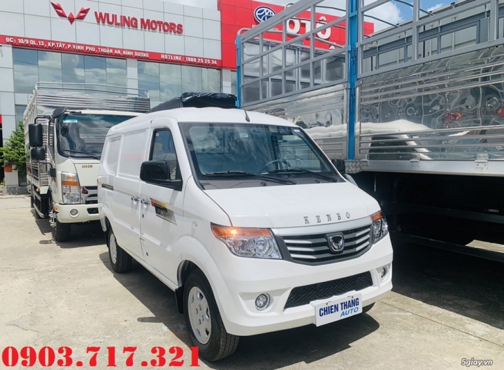 Bán xe tải Van KenBo 2 chỗ 945kg giá ưu đãi nhất khu vực Đông Nan Bộ