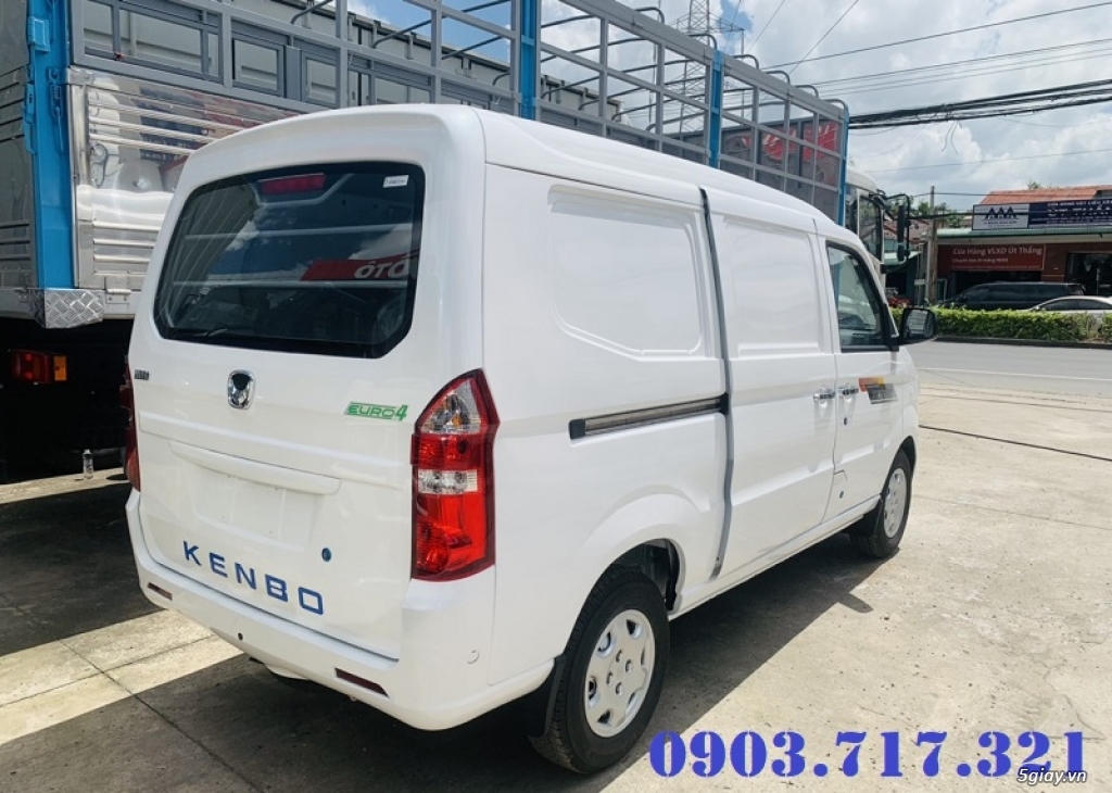 Bán xe tải Van KenBo 2 chỗ 945kg giá ưu đãi nhất khu vực Đông Nan Bộ - 4