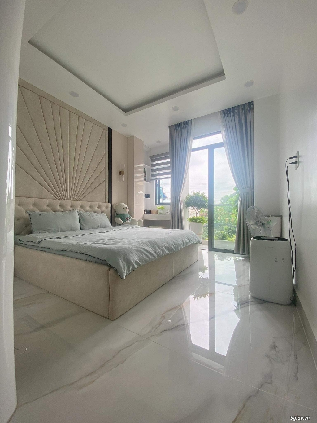 Diện tích to 80m2, đoạn hẻm chùa Pháp Quang, P.13,nhà đẹp kiểu Châu Âu - 9