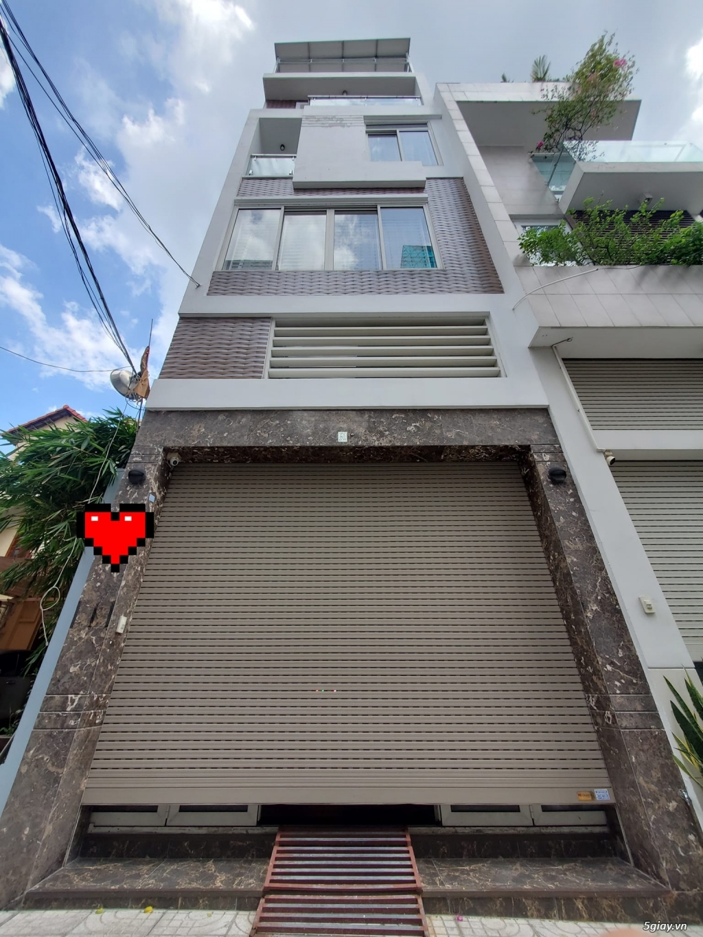 Khu phân lô an ninh yên tĩnh, bán nhà Trần Quý Cáp, P12, 5 tầng, 72m2,