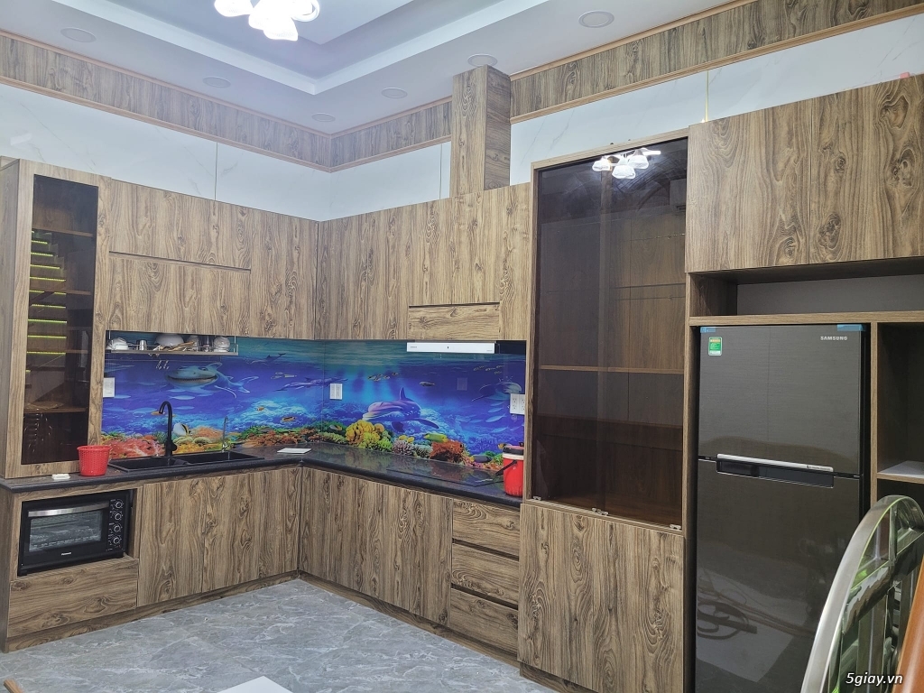 Bán nhà nằm hẻm mà như mặt tiền, 4,5 x 20m, 4 tầng, 4PN, sát mặt tiền - 1