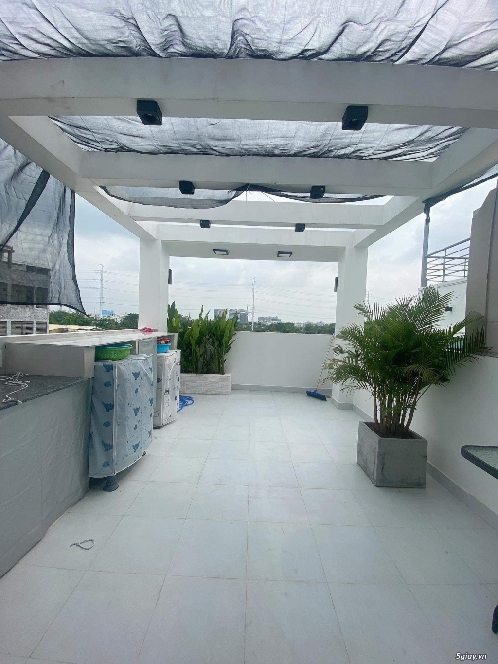 Diện tích to 80m2, đoạn hẻm chùa Pháp Quang, P.13,nhà đẹp kiểu Châu Âu - 8