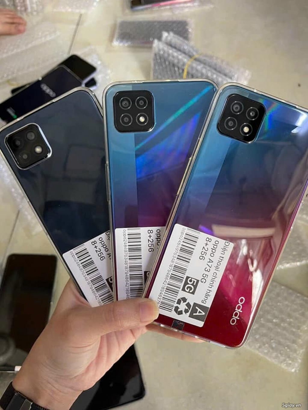 Bán OPPO A73-5G  8-256Gb Chính Hãng  Gía Sinh Viên Và Chạy xe công Ngệ - 3