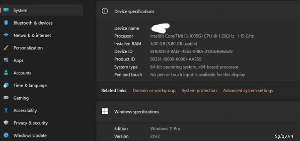 Cần bán : laptop Lenovo V14