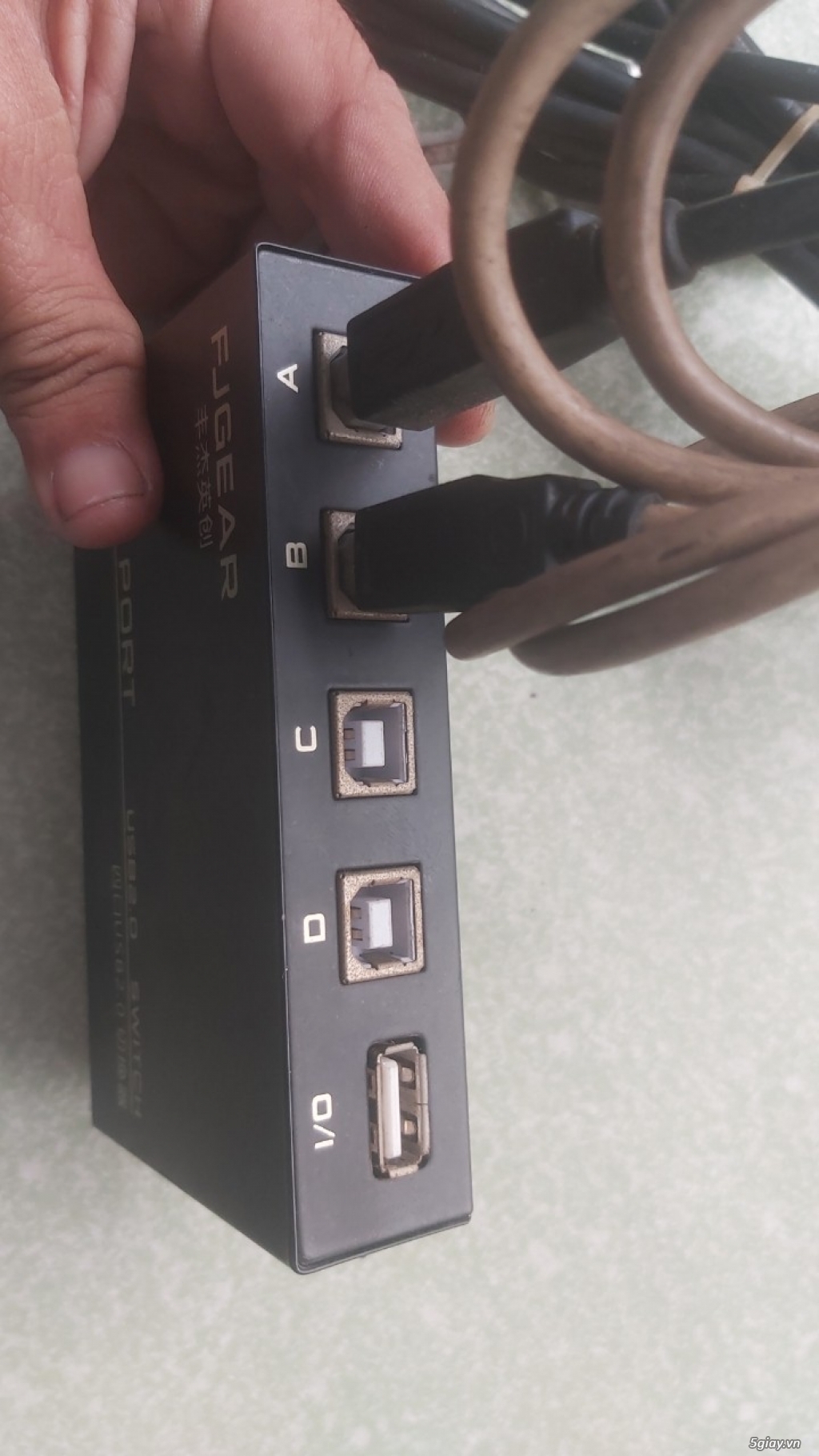 Box chuyển ngõ USB 4 cổng IN/OUT - 4
