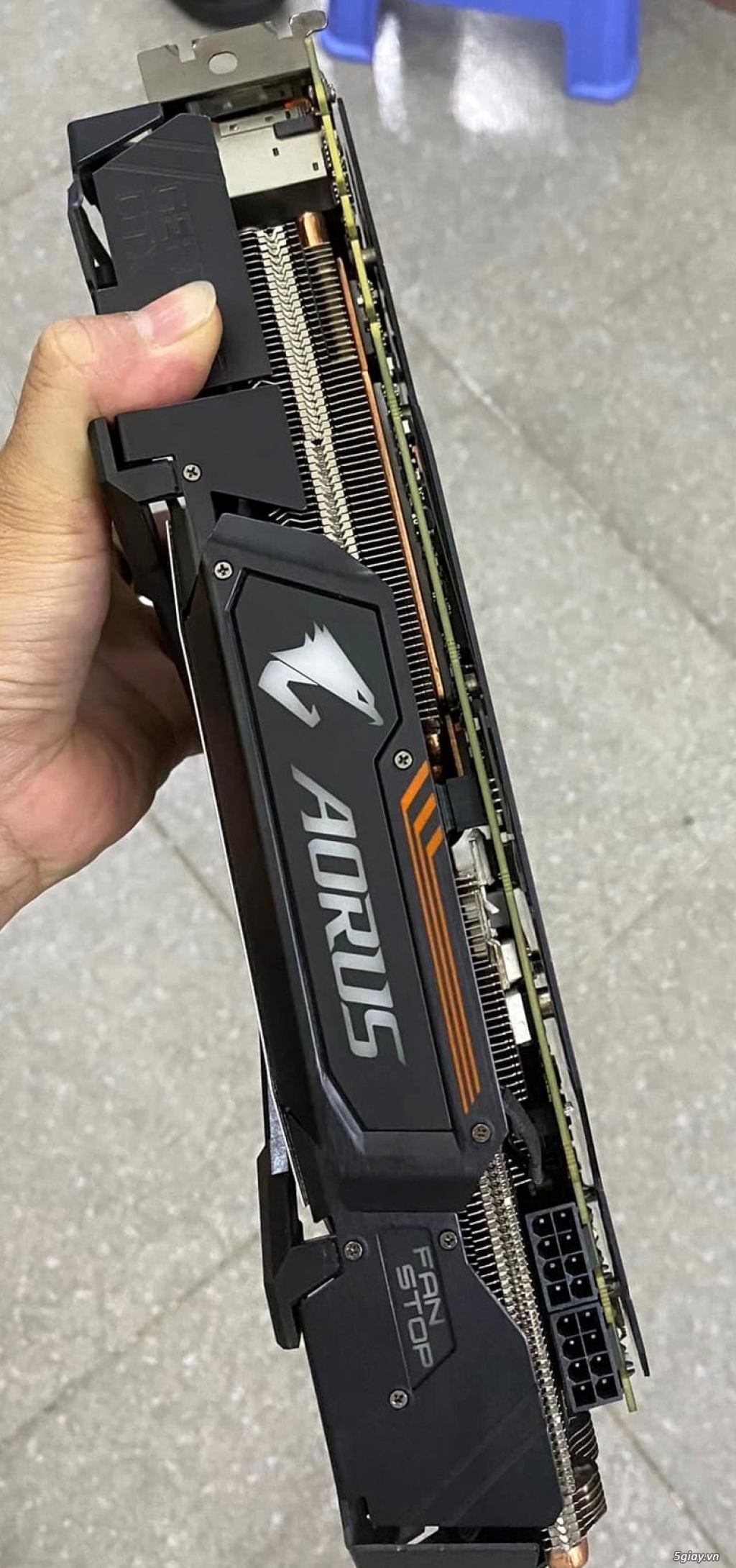 Thanh lý cây giga GTX1080Ti Aorus 11Gb 352bit đẹp ken - 4