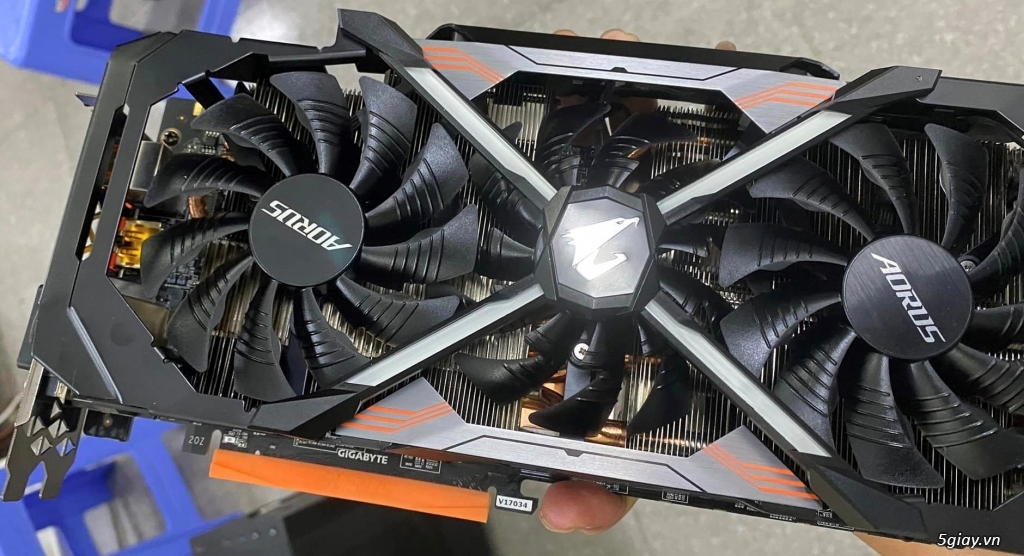 Thanh lý cây giga GTX1080Ti Aorus 11Gb 352bit đẹp ken - 2