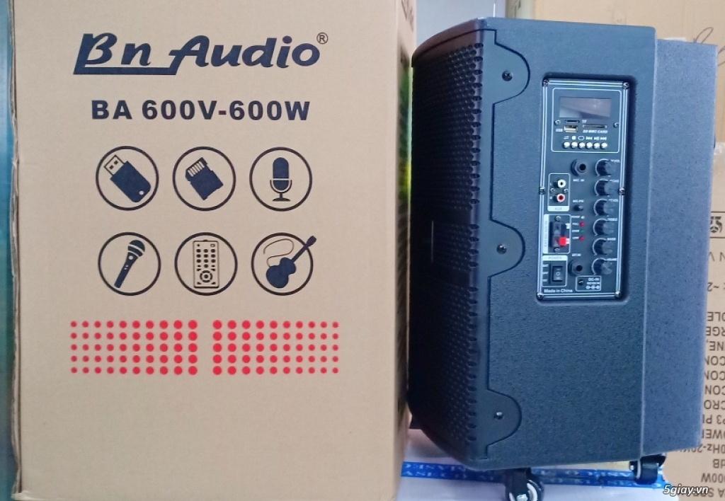 Loa kéo hàng xịn BN Audio BA-600V chính hãng Boston Audio - 3