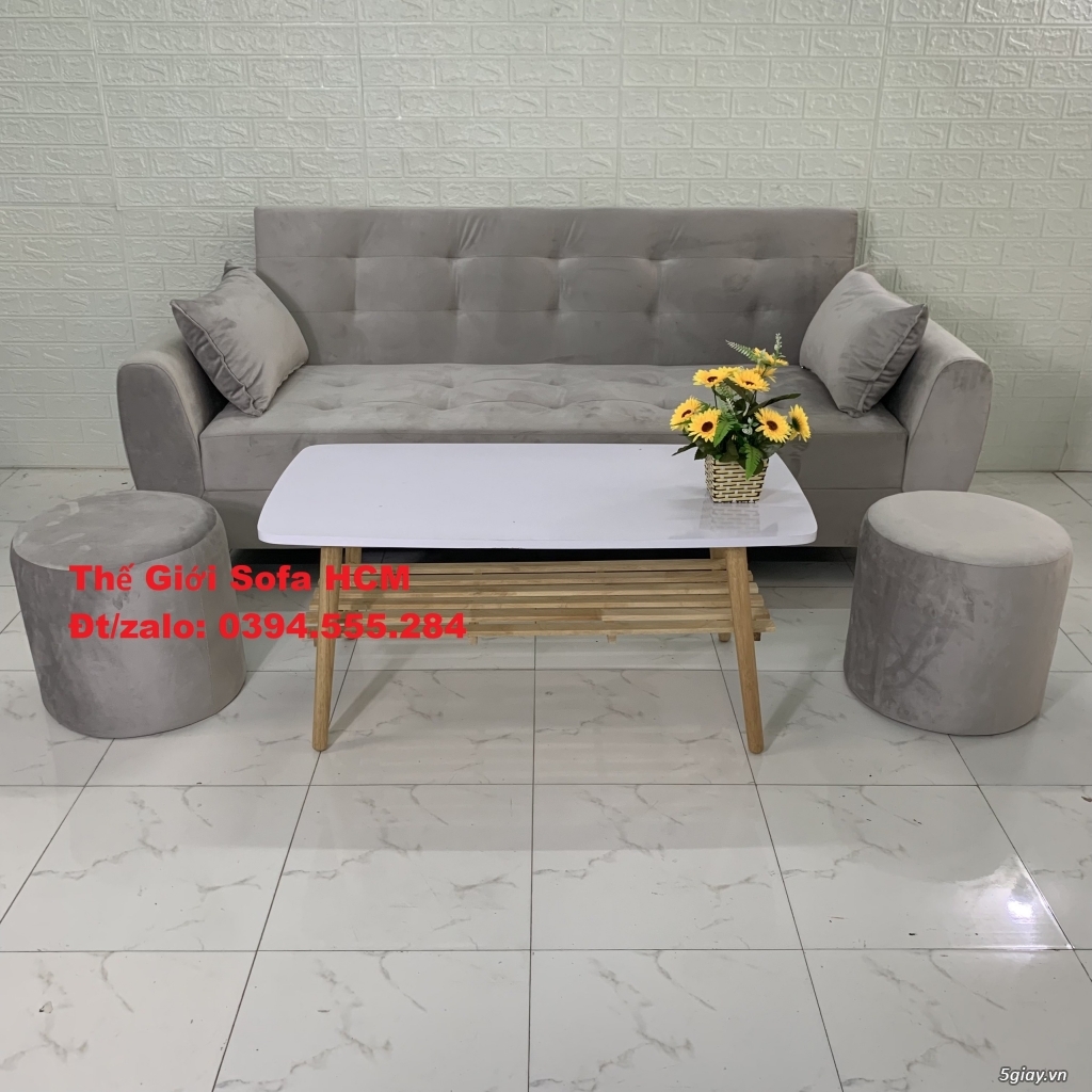 SOfa giá rẻ, Nội thất salon giường hiện đại phòng khách nhà ở - 8