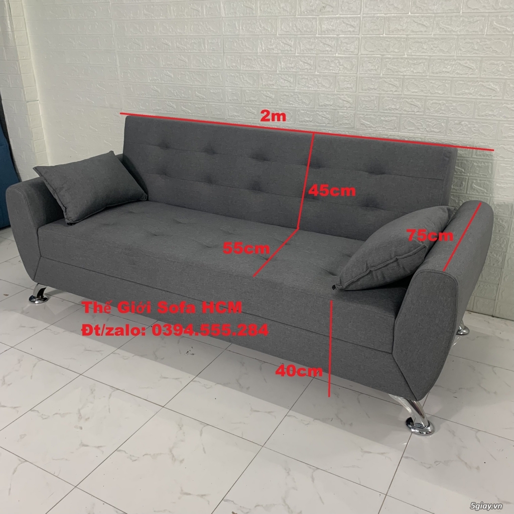 Bàn ghế sofa bed/giường đa năng phòng khách tphcm - 14