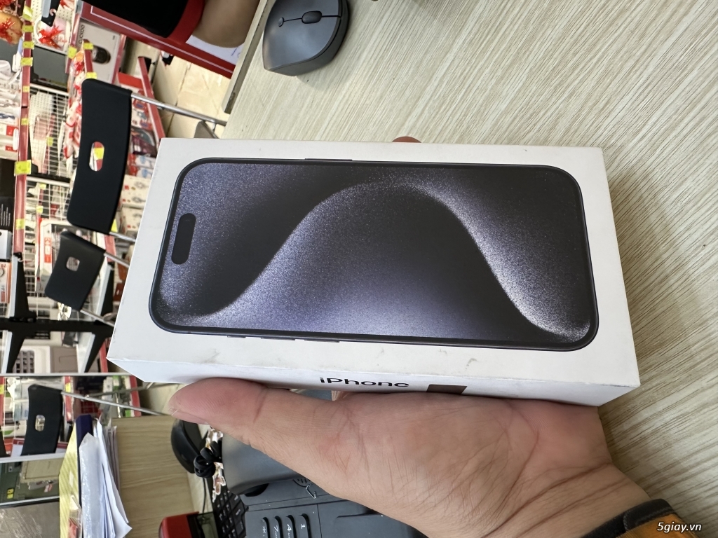 Iphone 15 PRO 256 Blue titan New 100% Chính hãng FPT - 2
