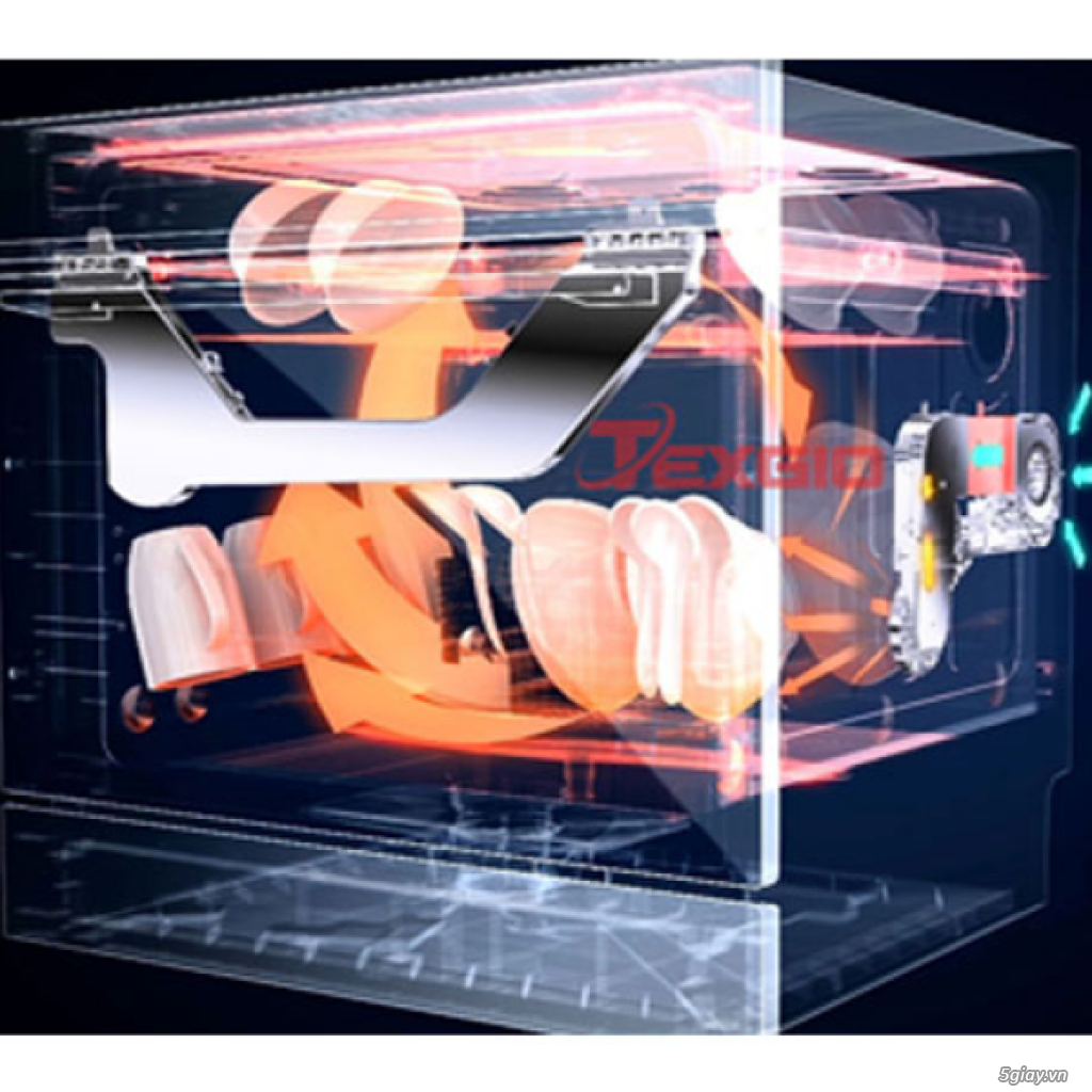 Máy rửa chén 8-11 bộ Texgio TG-BI205 mới 99% - 3