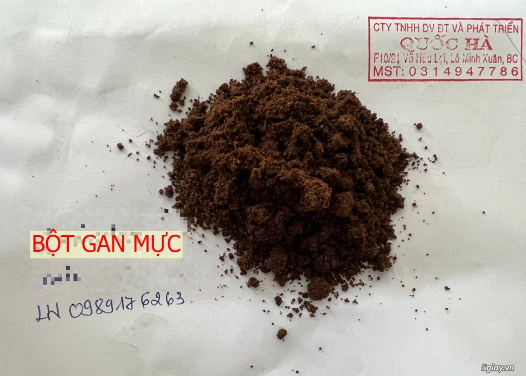 Bột nội tạng mực sll