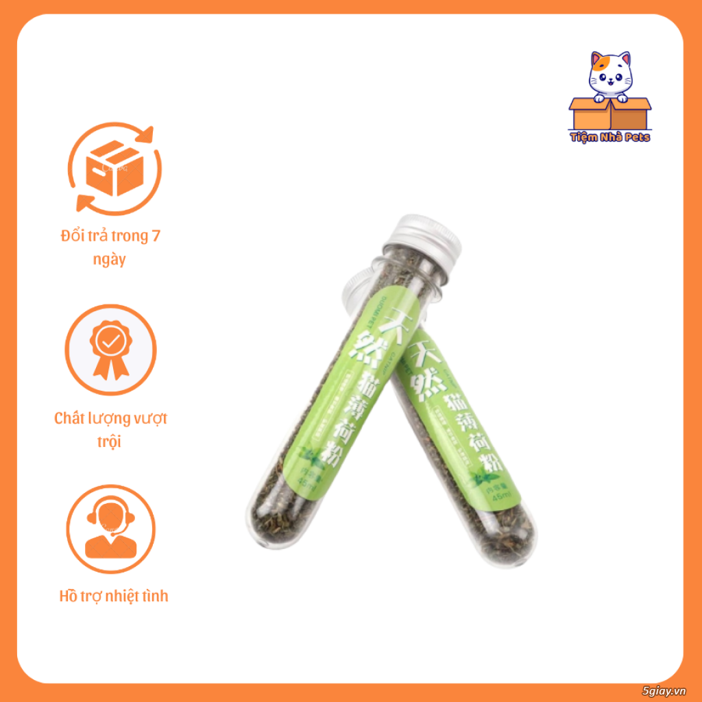 Cỏ Bạc Hà Mèo Catnip 45g