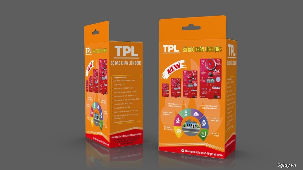 Thiết bị PCCC báo khẩn liên động - 1