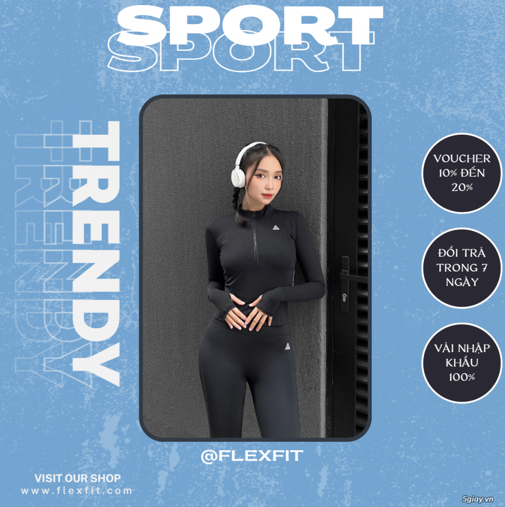 Áo khoác tập gym yoga Flexfit