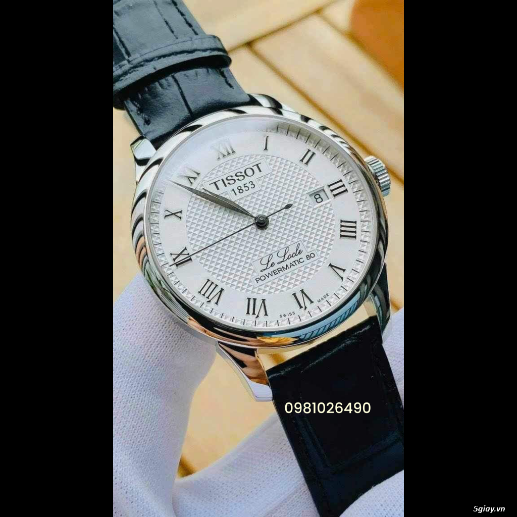 Đồng hồ Tissot mặt size 38mm