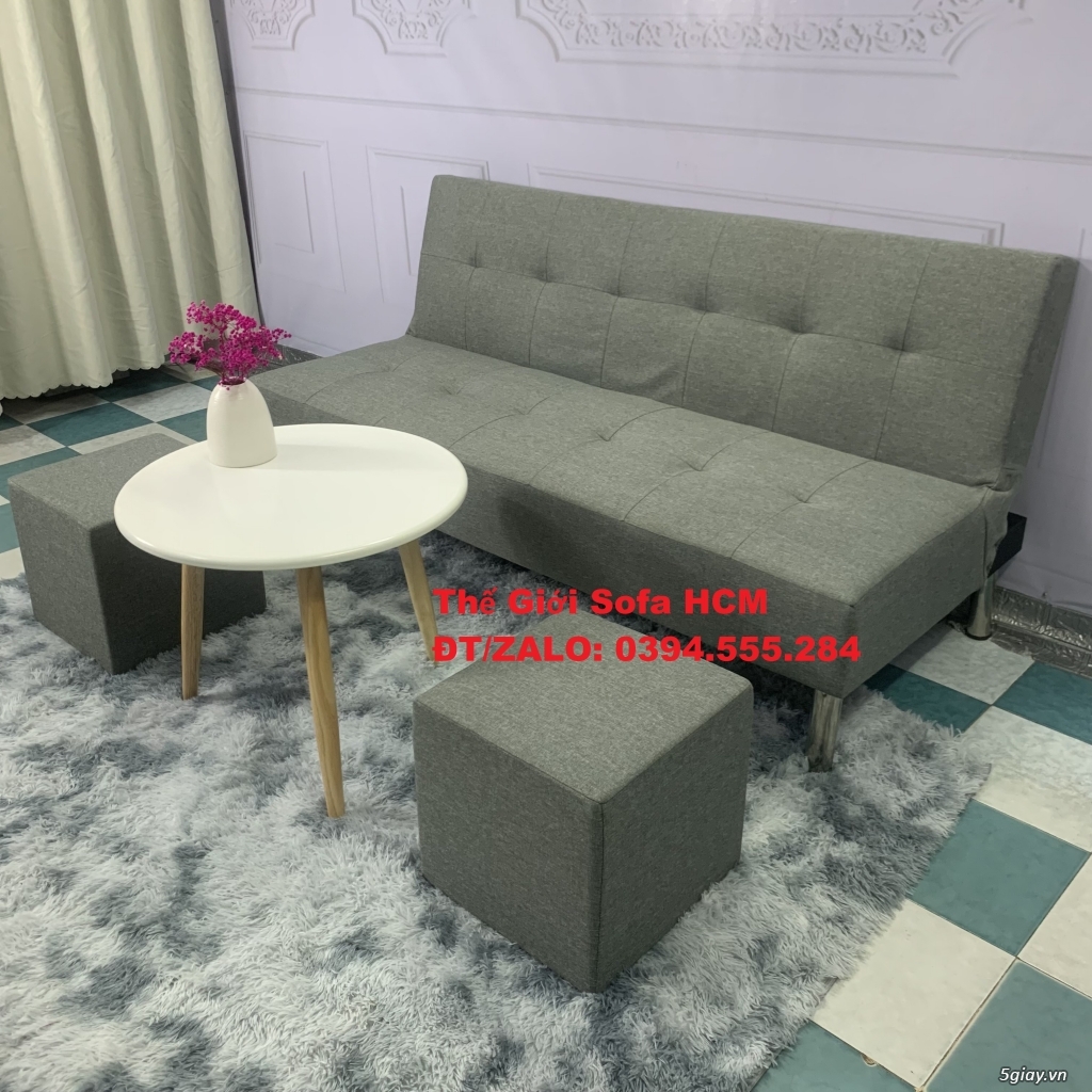bàn ghế sofa bed giá rẻ nội thất phòng khách - 6