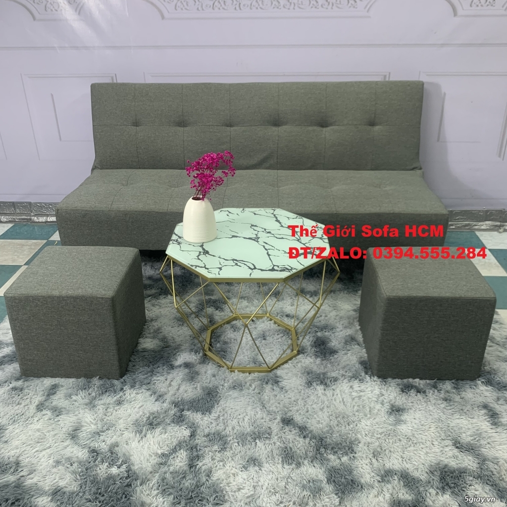 bàn ghế sofa bed giá rẻ nội thất phòng khách - 8