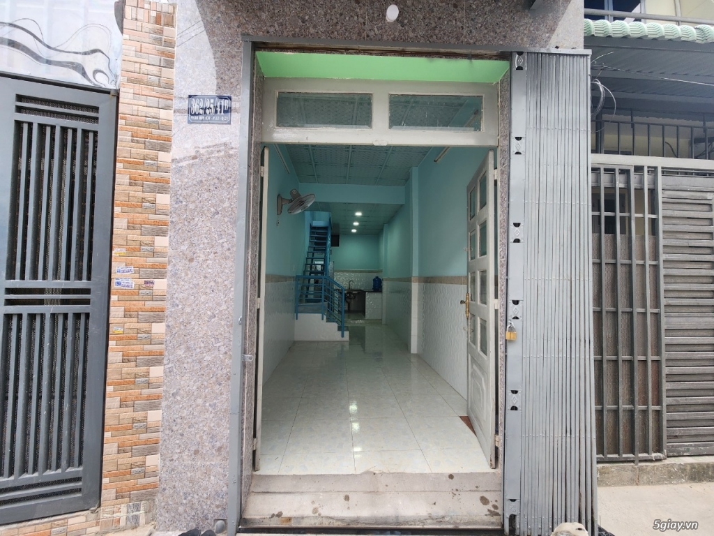 Cho thuê nhà hẽm taxi , 43m2, 5.300K/tháng ( cọc 2 tháng)-0773876648 - 1