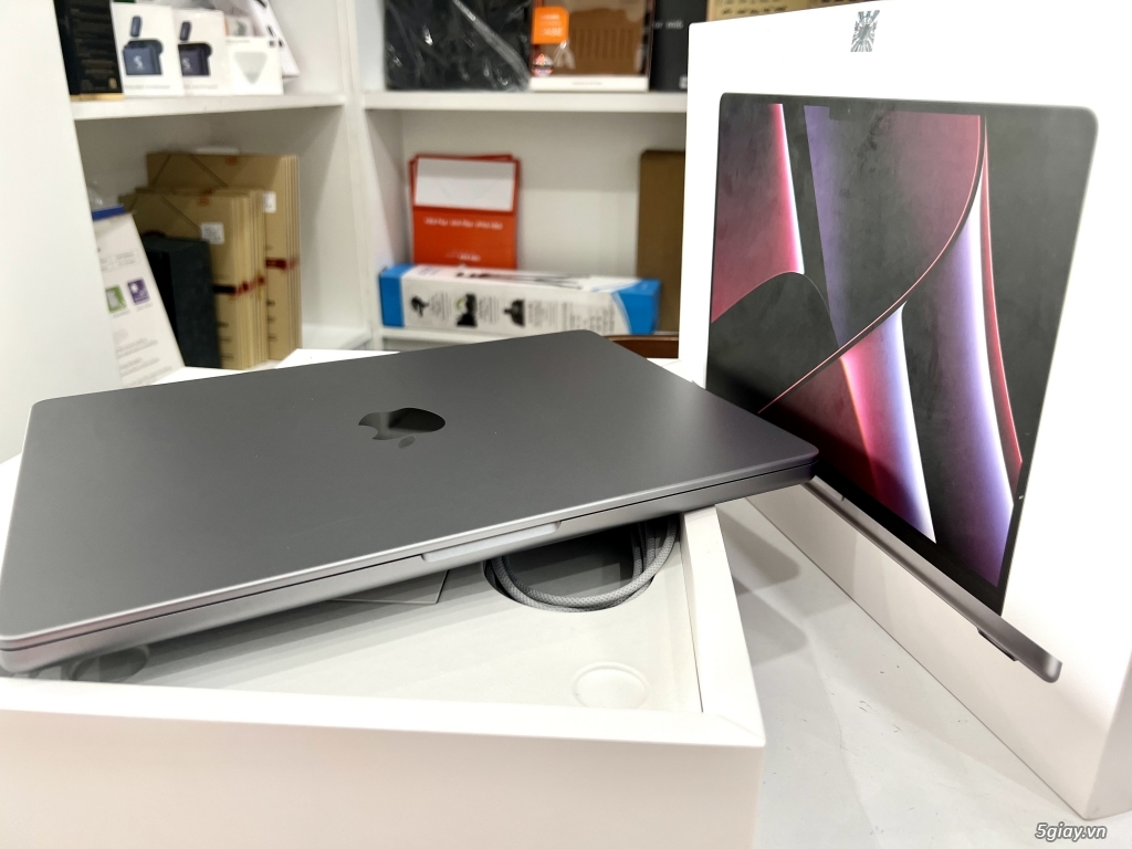 Macbook Pro M2 14inch 16/512GB - Màu Gray Fulbox Việt nam - 3