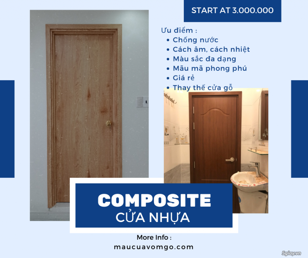 Cửa Nhựa Composite Tại Bến Lức - Hướng dẫn lắp đặt - 6