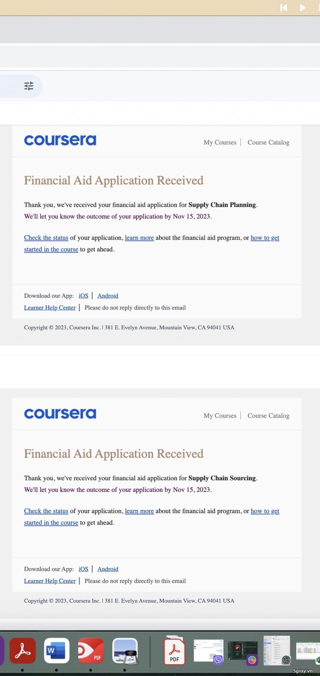 Xin học bổng Coursera chỉ từ 100k - 1