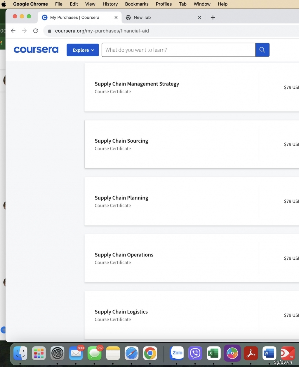 Xin học bổng Coursera chỉ từ 100k