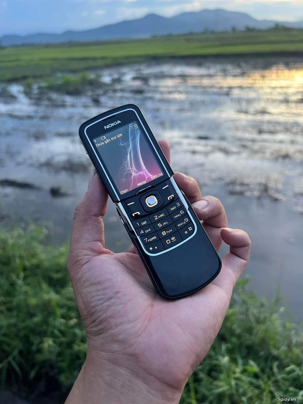 Nokia 8600 luna hàng sưu tầm được ông anh cho không xài - 1