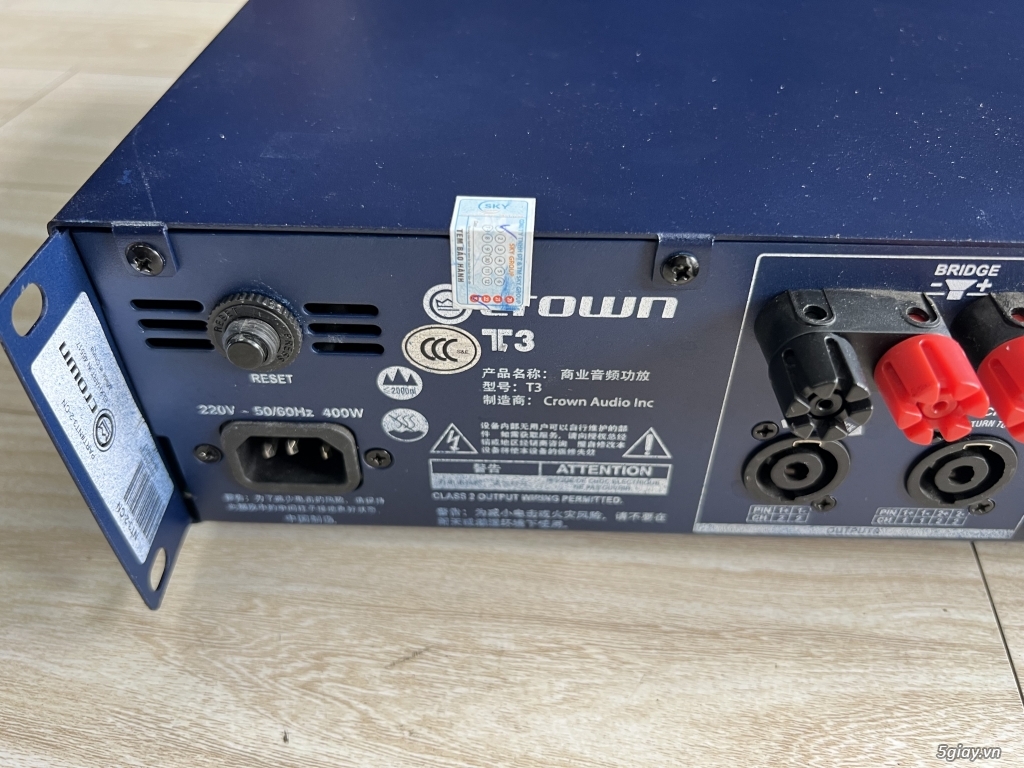 Main công suất CROWN T3 - 3