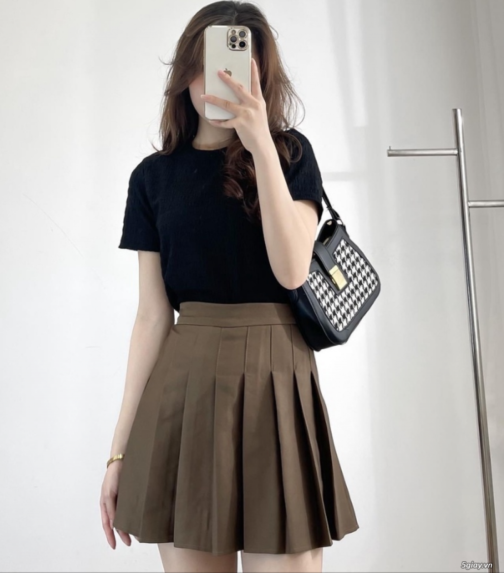 Chân váy tennis xếp ly