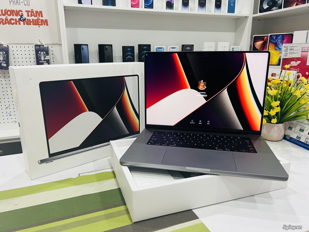 Mac book Pro 16inch M1 Pro 16/512GB Máy likenew fullbox đ