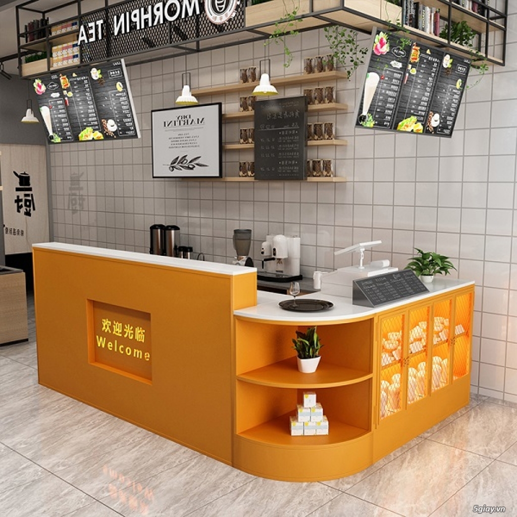 Quầy Bar Cafe, Trà Sữa Đẹp Giá Rẻ TP.HCM - 3