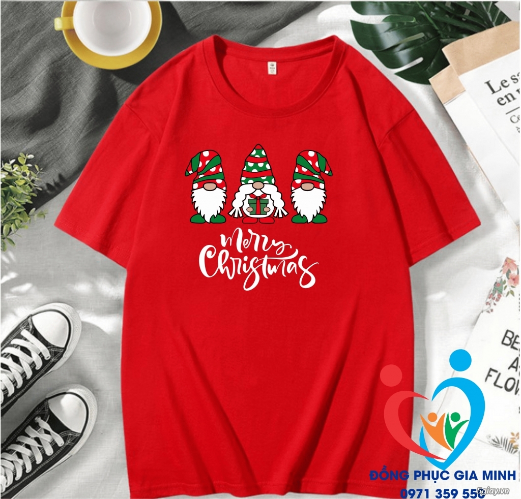 Đặt áo in theo yêu cầu tại Đắk Lắk - Tặng ngay áo thun Noel cao cấp - 4