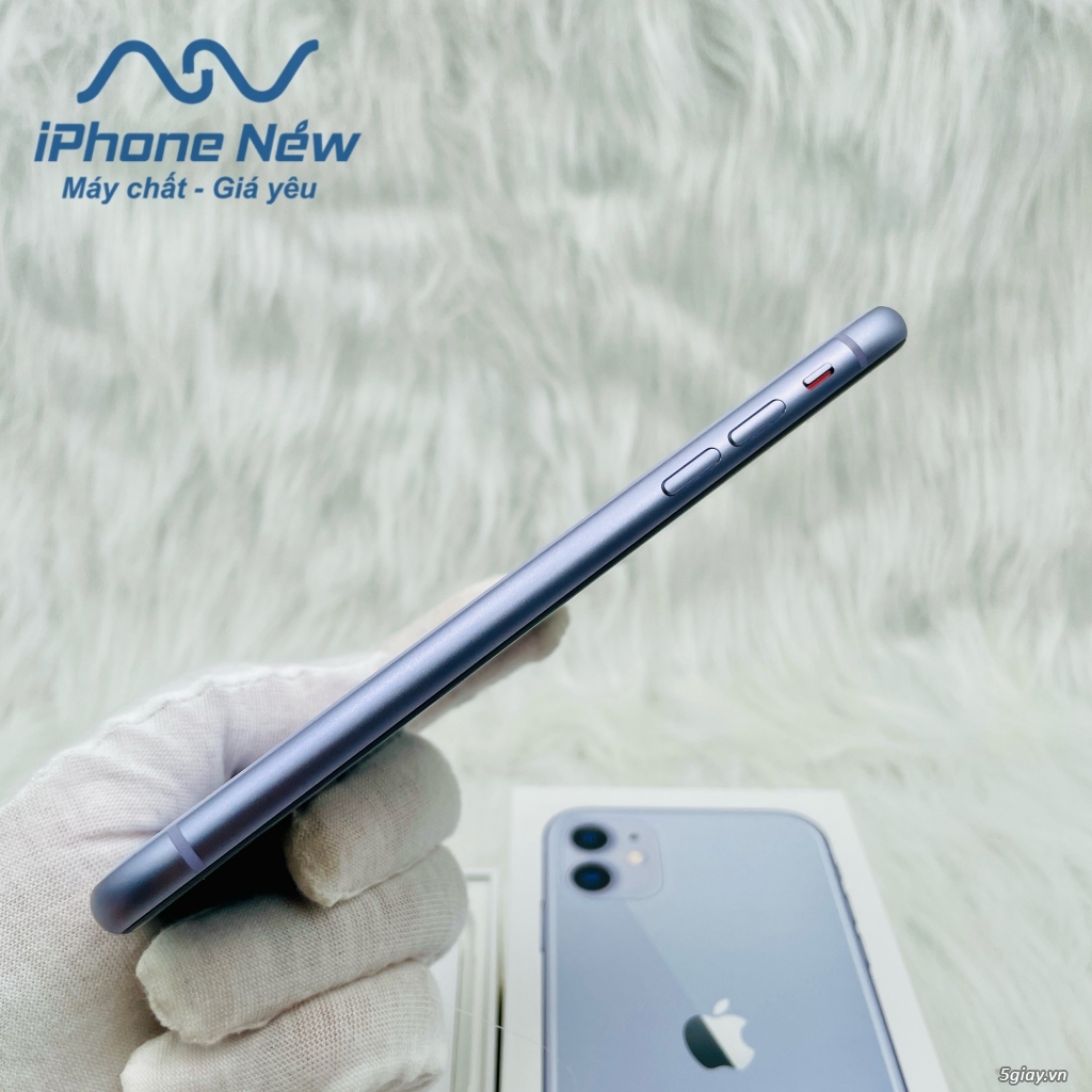 Iphone 11 TÍM 128GB mới keng. Đẹp không tì vết luôn ạ, zin nguyên bản - 4