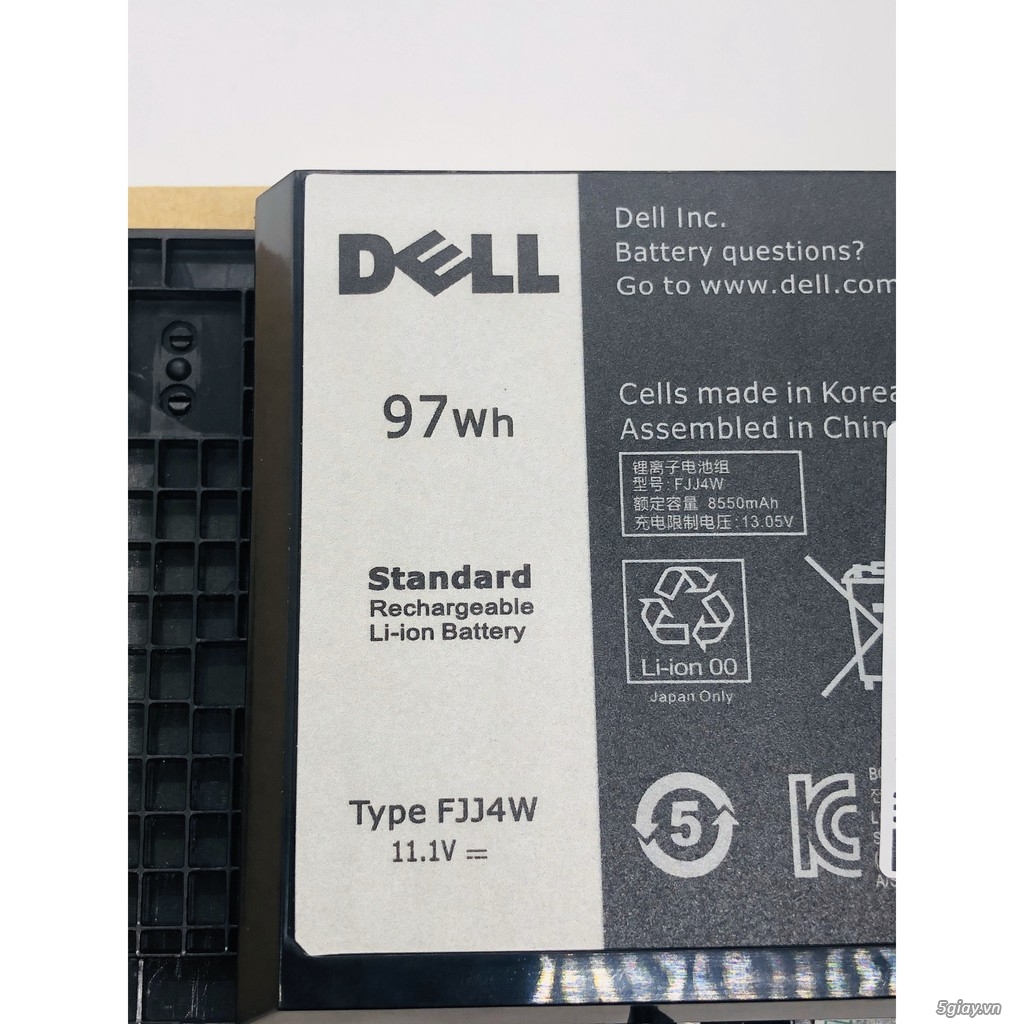 Pin Zin laptop 9cells 97wh DELL Precision M4600,M4700,M4800,M6600,M670 - 3