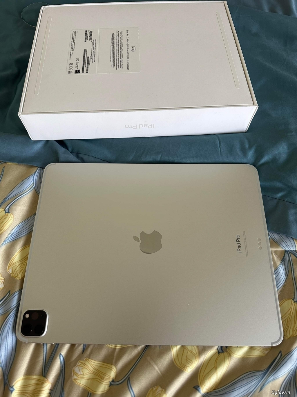 Ipad pro 12.9 màu xám chíp m2 2tb wifi + 5g - 2