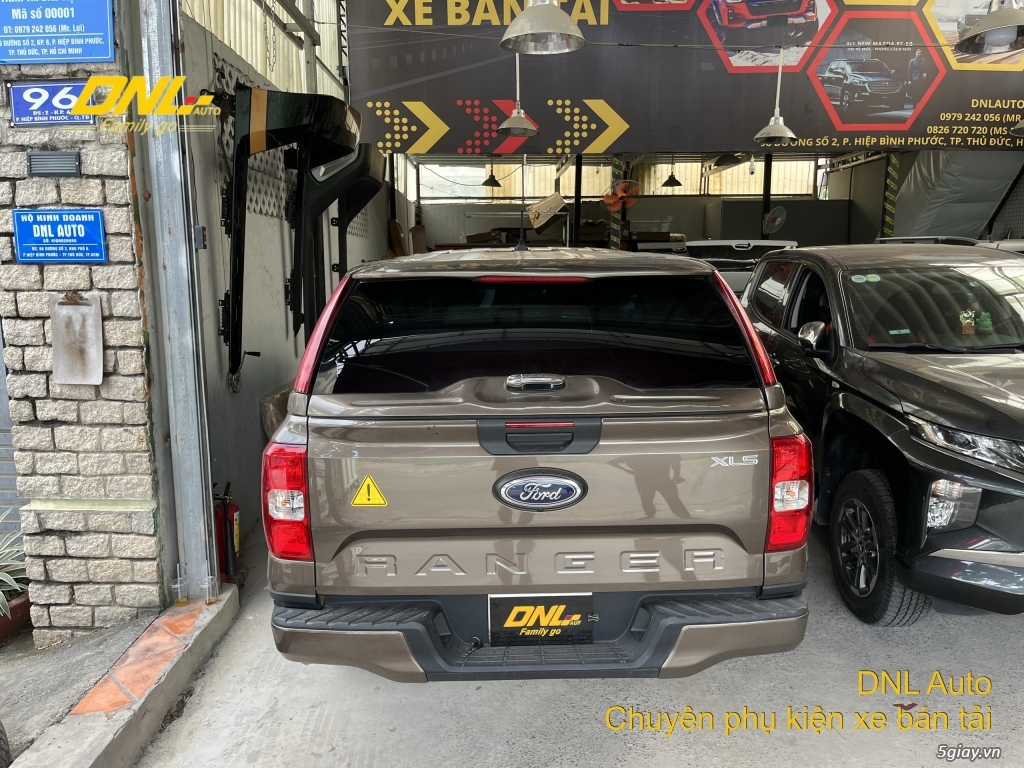 thanh lý nắp thùng cao ford ranger 2023