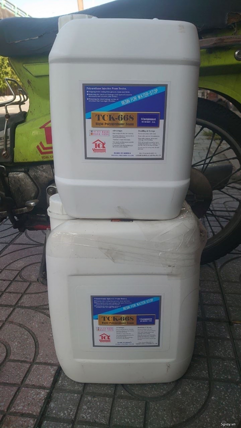 Keo pu trương nở TCK668, foam tck668, chống thấm tck668, uf3000, polyu - 1