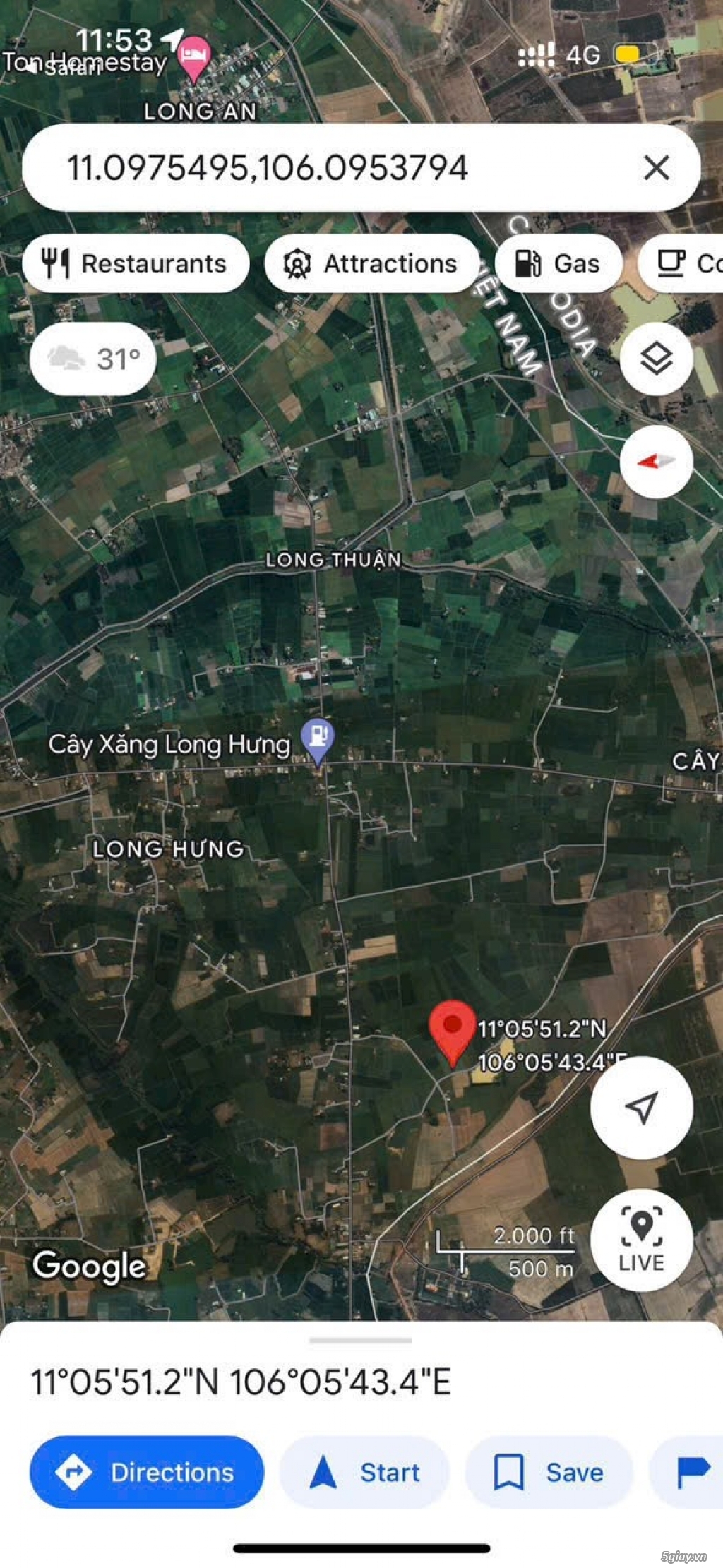 Bán lô đất đường 319A, Ấp Long Hưng, Long Thuận, H.Bến Cầu, Tây Ninh - 4