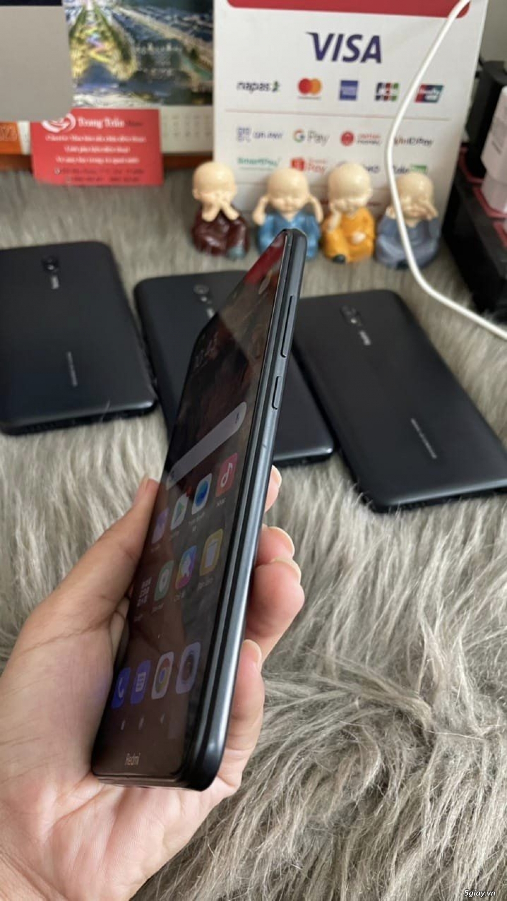 Xiaomi Redmi 8A 2sim Ram 4/64G zin full, màn hình lớn, giá rẻ - 2