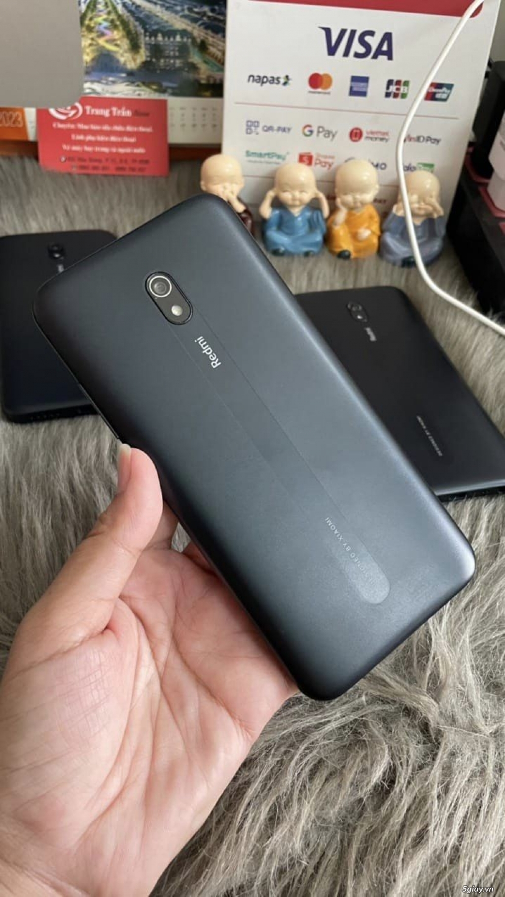 Xiaomi Redmi 8A 2sim Ram 4/64G zin full, màn hình lớn, giá rẻ - 3
