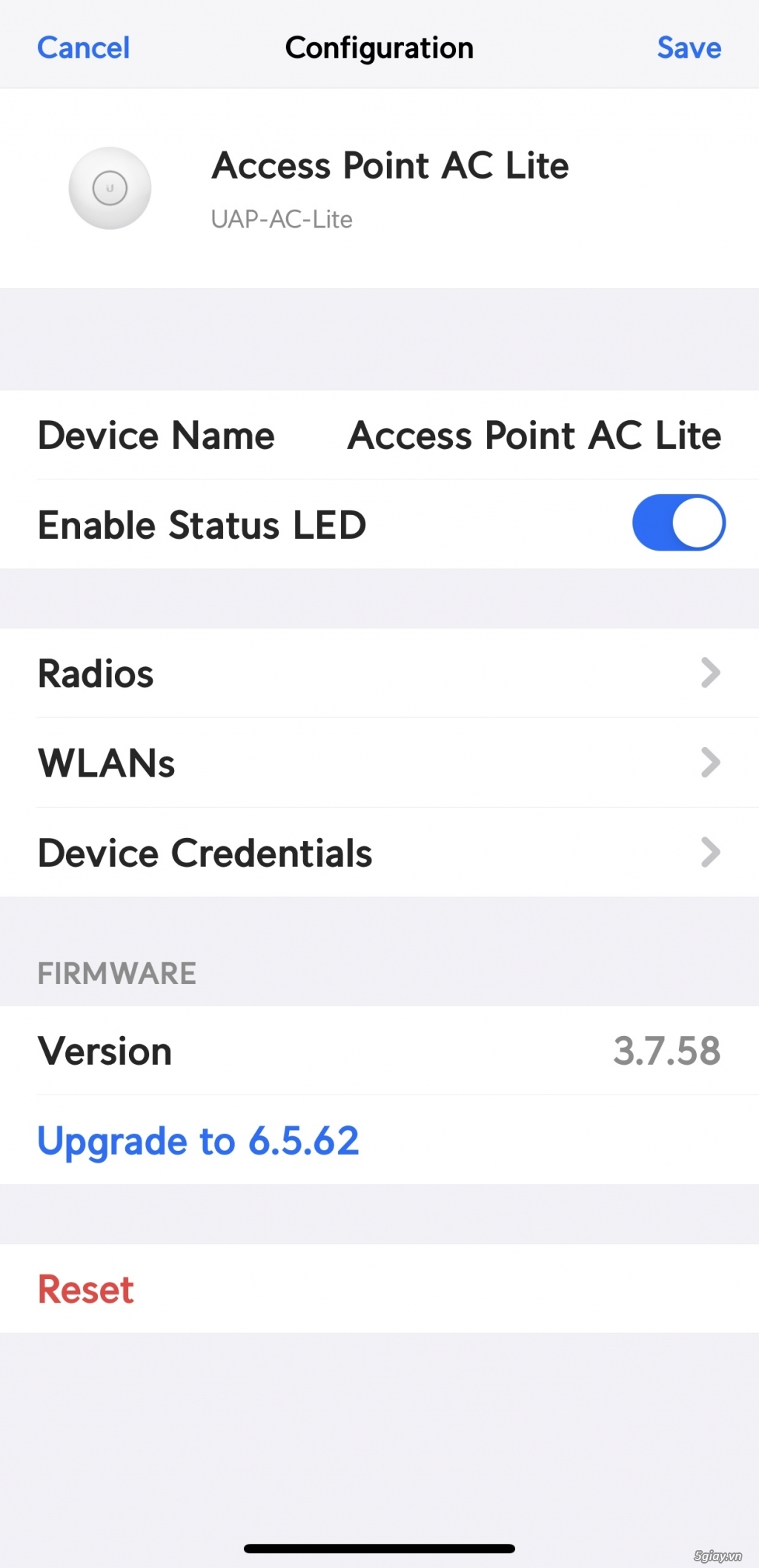Bán UBIQUITI UniFi AC LITE Model UAP-AC-LITE | 5giay