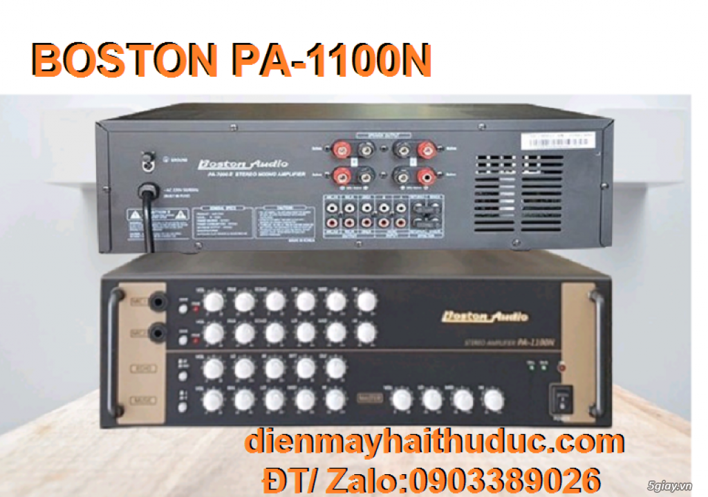 Amply Boston PA-1100N dành cho karaoke cho gia đình - 1