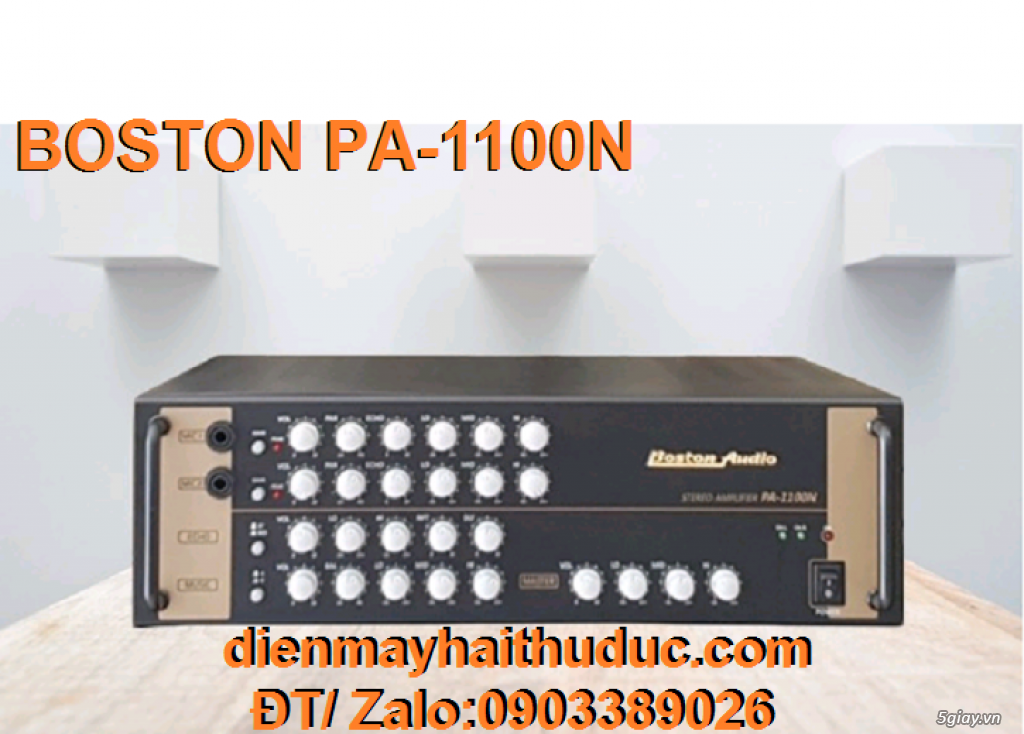 Amply Boston PA-1100N dành cho karaoke cho gia đình - 2
