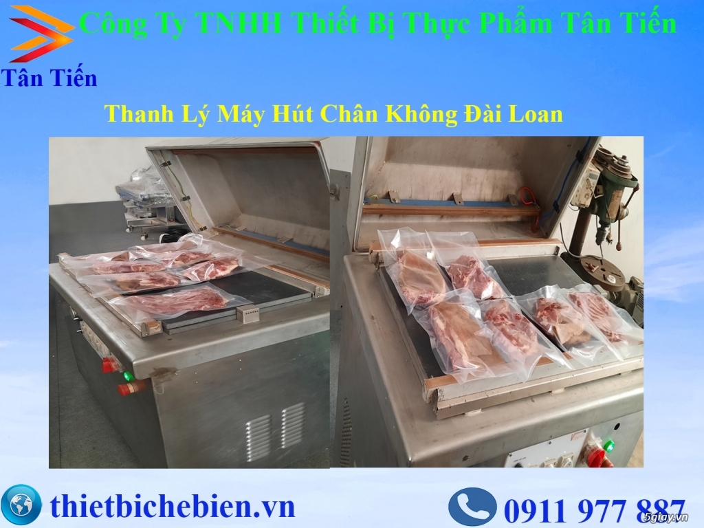 thanh lý máy hút chân không đài loan