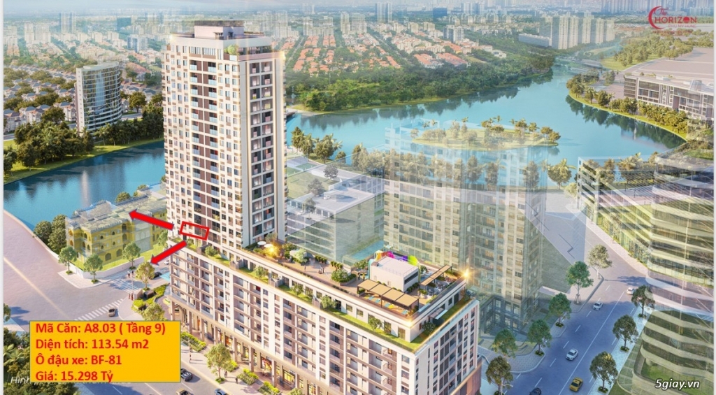 The Horizon Phú Mỹ Hưng, dự án đầu tiên và duy nhất tại Hồ Bán Nguyệt - 2